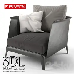 آبجکت مبل راحتی armchair 535