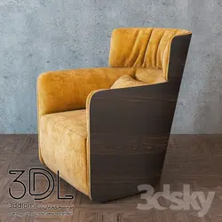 آبجکت مبل راحتی armchair 522