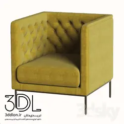 آبجکت مبل راحتی armchair 507