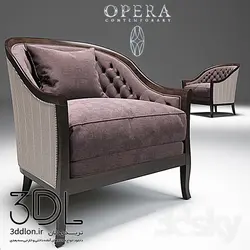 آبجکت مبل راحتی armchair 476