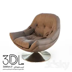آبجکت مبل راحتی armchair 434