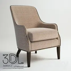 آبجکت مبل راحتی armchair 404