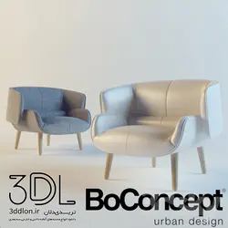 آبجکت مبل راحتی armchair 392