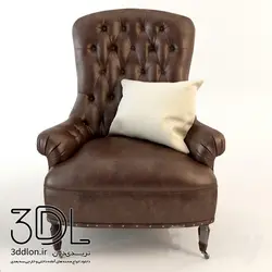 آبجکت مبل راحتی armchair 367