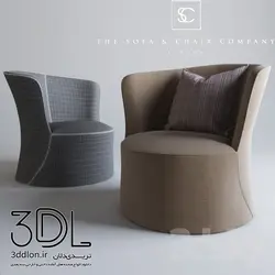 آبجکت مبل راحتی armchair 365
