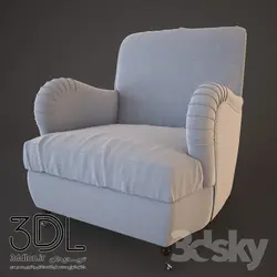 آبجکت مبل راحتی armchair 357