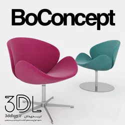 آبجکت مبل راحتی armchair 334