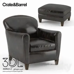 آبجکت مبل راحتی armchair 327