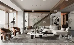 فایل سه بعدی پذیرایی Livingroom 168
