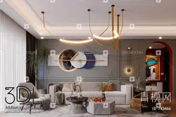 فایل سه بعدی پذیرایی Livingroom 139