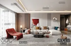 فایل سه بعدی پذیرایی Livingroom 349