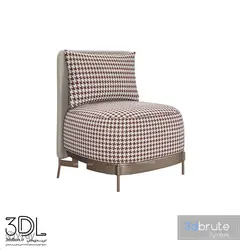 آبجکت مبل راحتی armchair 257