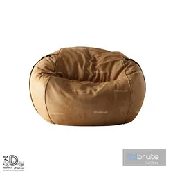 آبجکت مبل راحتی armchair 254