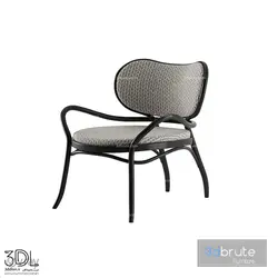 آبجکت مبل راحتی armchair 227