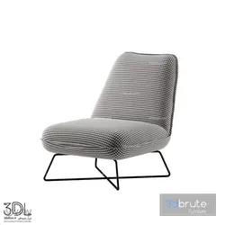 آبجکت مبل راحتی armchair 225