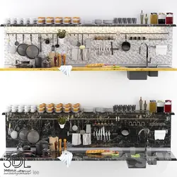 آبجکت اکسسوری آشپزخانه kitchen accessory 123