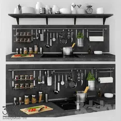 آبجکت اکسسوری آشپزخانه kitchen accessory 122