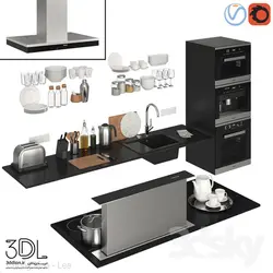 آبجکت اکسسوری آشپزخانه kitchen accessory 01