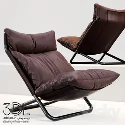 آبجکت مبل راحتی armchair 193
