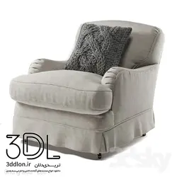 آبجکت مبل راحتی arm chair 161
