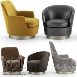 آبجکت مبل راحتی arm chair 158