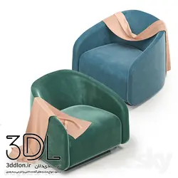 آبجکت مبل راحتی arm chair 152