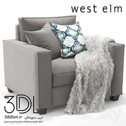 آبجکت مبل راحتی arm chair 145