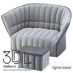 آبجکت مبل راحتی arm chair 139