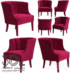 آبجکت مبل راحتی arm chair 134