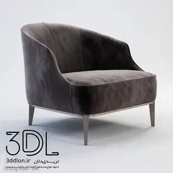 آبجکت مبل راحتی arm chair 128