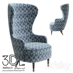 آبجکت مبل راحتی arm chair 127