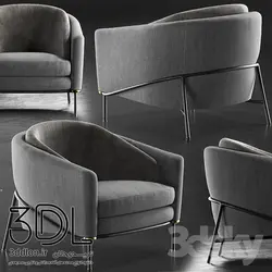 آبجکت مبل راحتی arm chair 115