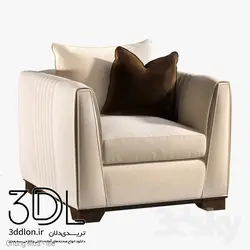 آبجکت مبل راحتی arm chair 112