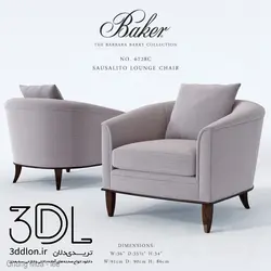 آبجکت مبل راحتی arm chair 110