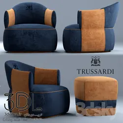 آبجکت مبل راحتی arm chair 108