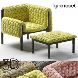آبجکت مبل راحتی arm chair 105
