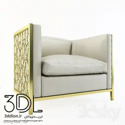 آبجکت مبل راحتی arm chair 103