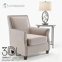 آبجکت مبل راحتی arm chair 97