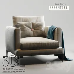 آبجکت مبل راحتی arm chair 92