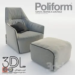 آبجکت مبل راحتی arm chair 80