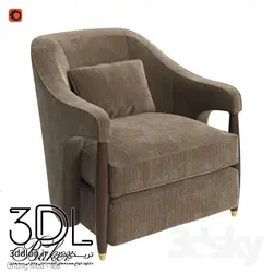 آبجکت مبل راحتی arm chair 79