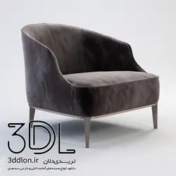 آبجکت مبل راحتی arm chair 74