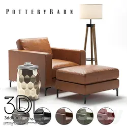 آبجکت مبل راحتی arm chair 72