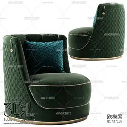 آبجکت مبل راحتی arm chair 64