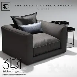 آبجکت مبل راحتی arm chair 63