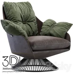 آبجکت مبل راحتی arm chair 58