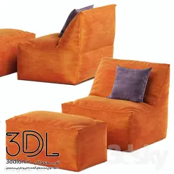 آبجکت مبل راحتی arm chair 57
