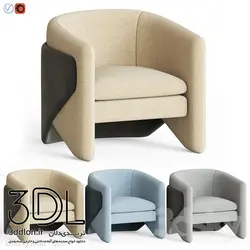 آبجکت مبل راحتی arm chair 53