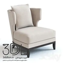 آبجکت مبل راحتی arm chair 52