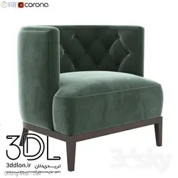 آبجکت مبل راحتی arm chair 43